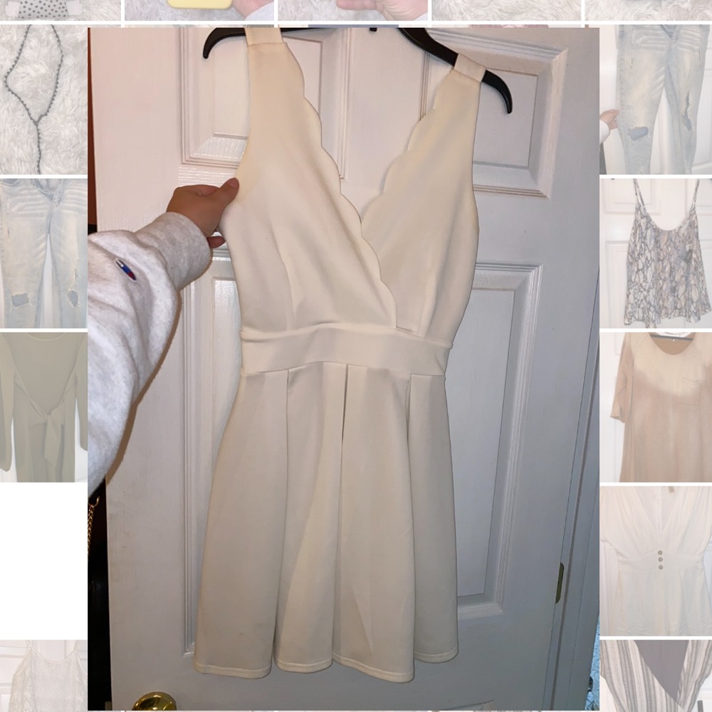 White dress